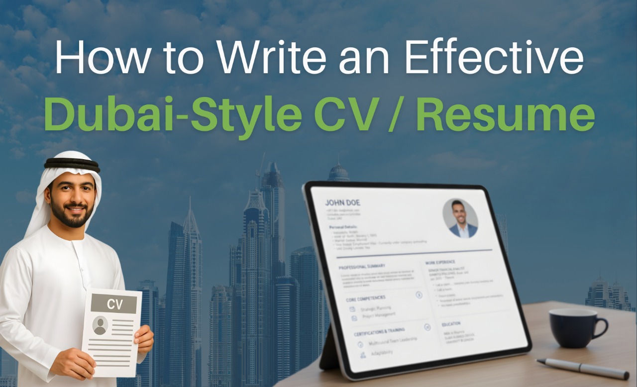 How to Write an Effective Dubai-Style CV / Resume
