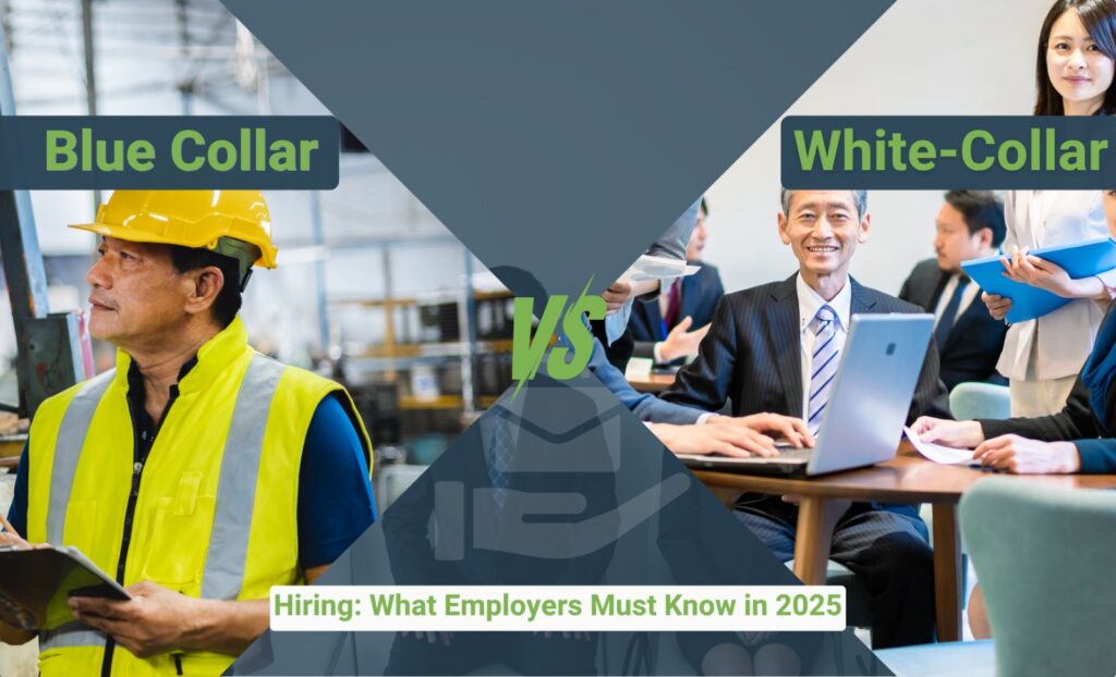 Blue-Collar vs. White-Collar Hiring: What Employers Must Know in 2025