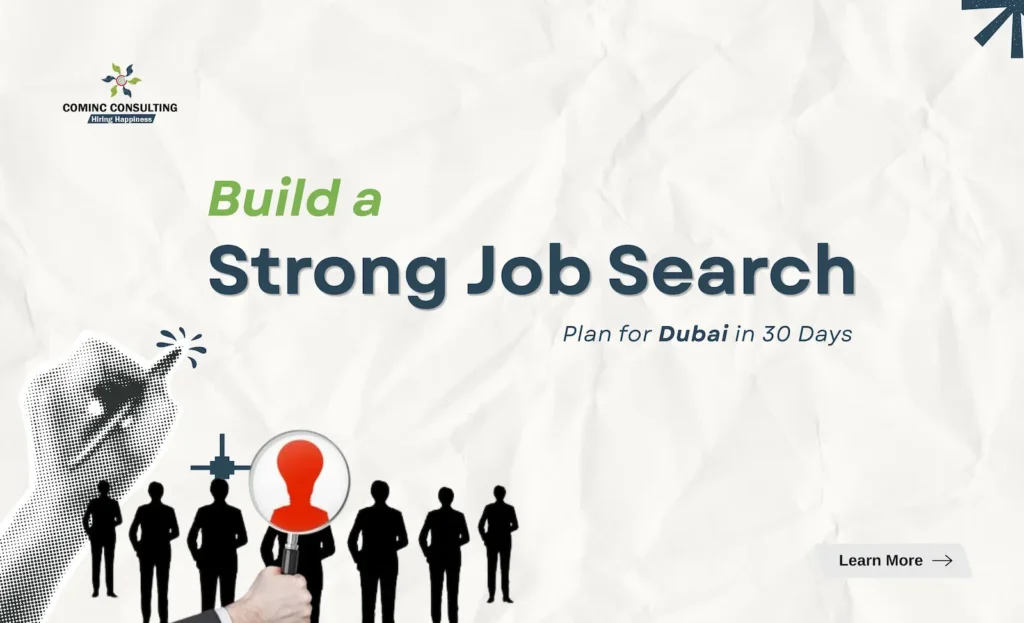 How to Build a Strong Job Search Plan for Dubai in 30 Days